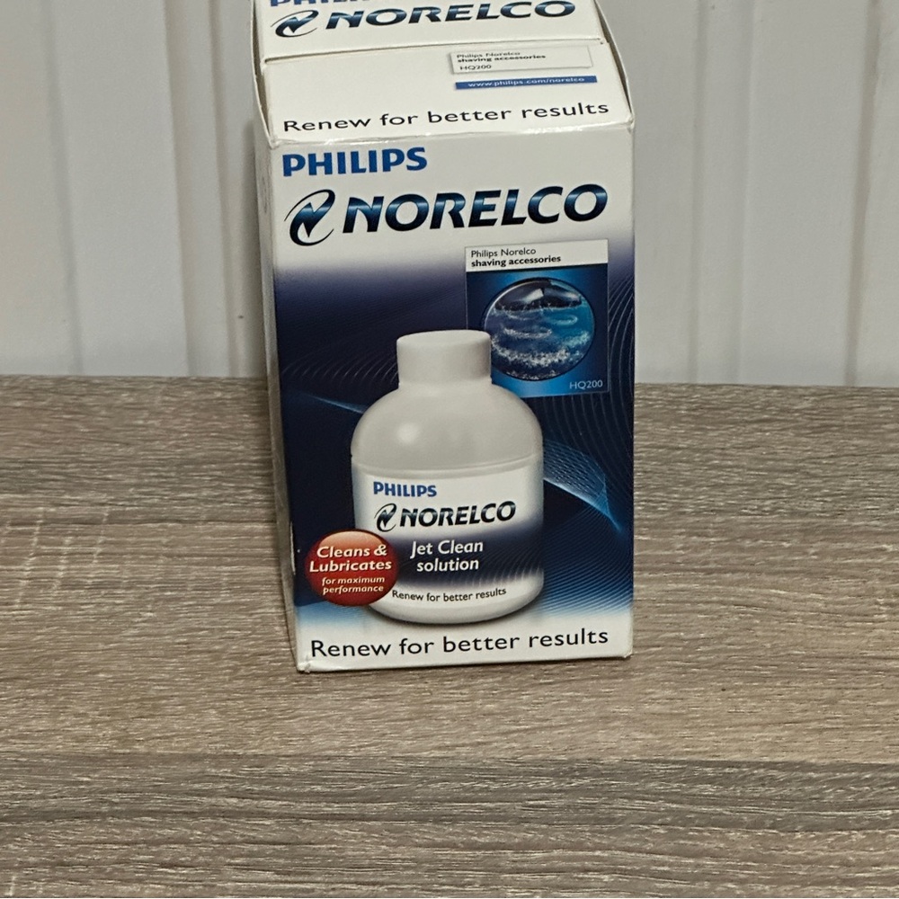 PHILIPS‎ NORELCO JET CLEAN SOLUTION HQ200 10 oz 300 ml Lubricant NEW